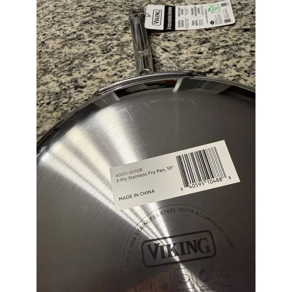 Viking 3-Ply Bonded Stainless Steel 10
